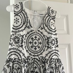 NWT Express Embroidered dress